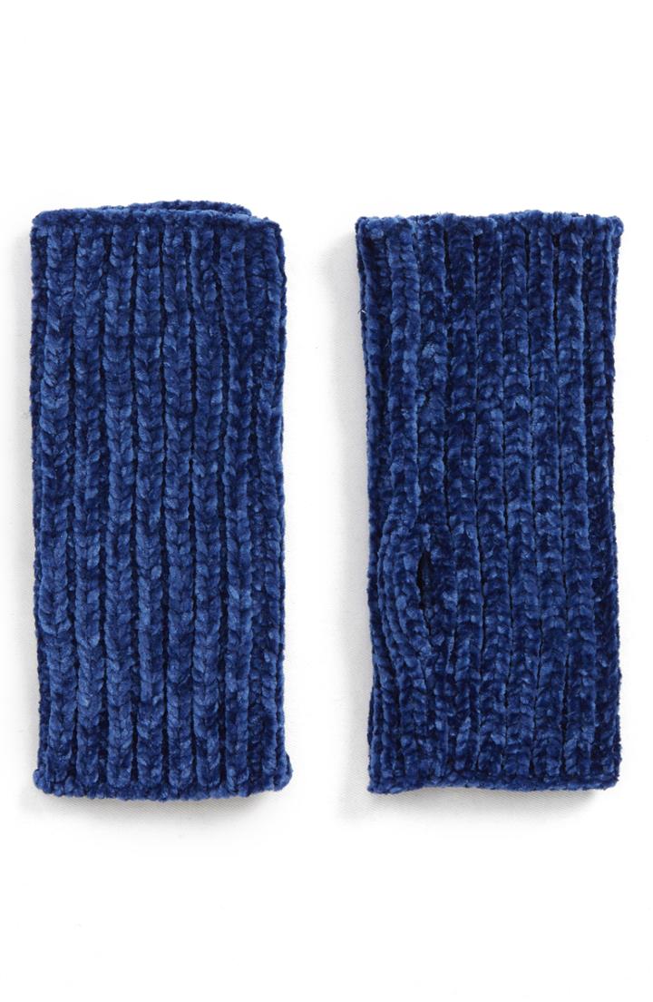 Women's Rebecca Minkoff Chenille Arm Warmers, Size - Red