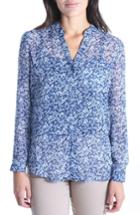 Women's Kut From The The Kloth Jasmine Floral Blouse - Blue
