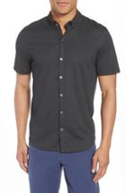 Men's Zachary Prell Caruth Pique Sport Shirt - Grey