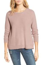 Women's Madewell Province Cross Back Knit Pullover - Pink