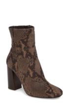 Women's Free People Nolita Block Heel Bootie .5-8us / 38eu - Brown