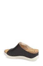 Women's Fly London 'wigg' Platform Wedge Slide Sandal .5-8us / 38eu - Black