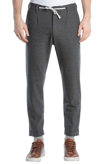 Men's Eleventy Stretch Wool Trousers R Eu - Grey