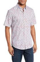 Men's Vilebrequin Slim Fit Flamingo Sport Shirt - Coral