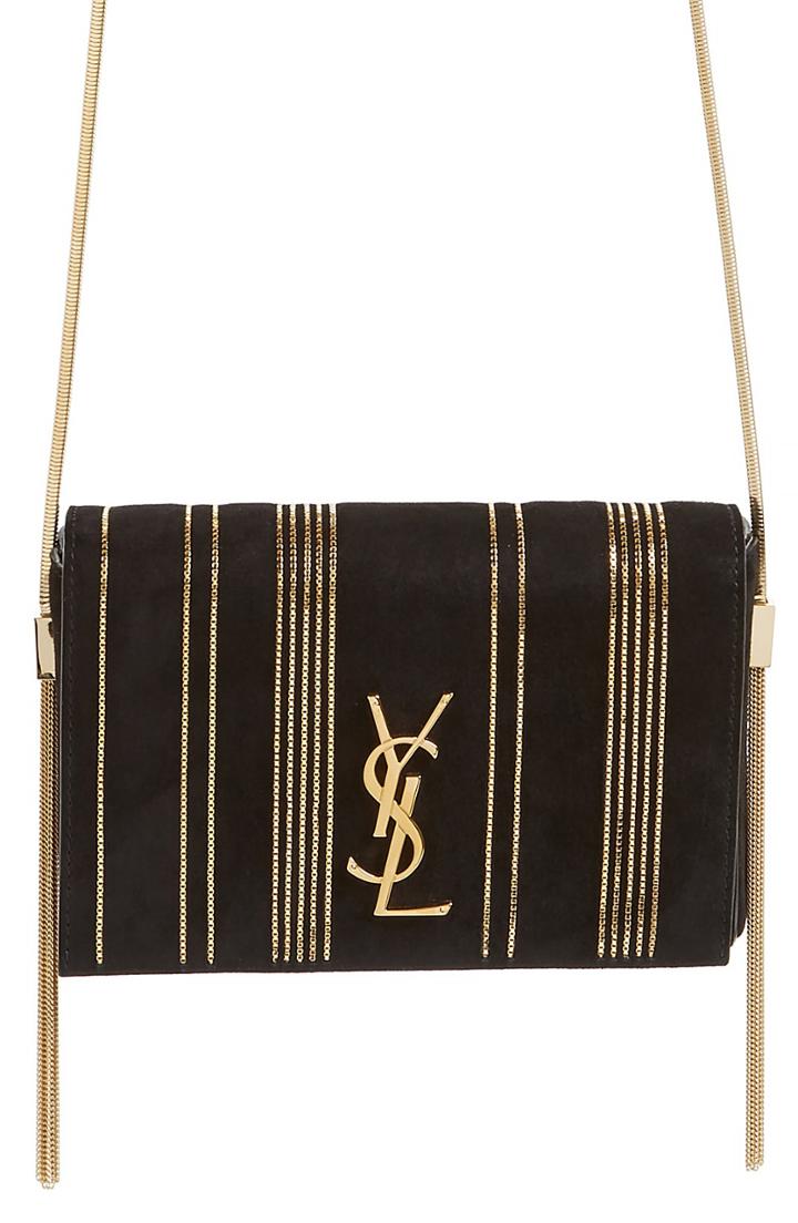 Saint Laurent Small Kate Chain Leather Shoulder Bag -