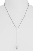 Women's Nina Teardrop Cubic Zirconia Y-shape Necklace
