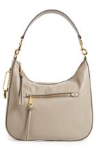 Marc Jacobs Recruit Leather Hobo - Beige