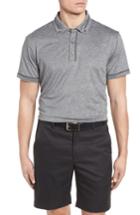 Men's Bobby Jones R18 Tech Chapman Welded Trim Polo - Black
