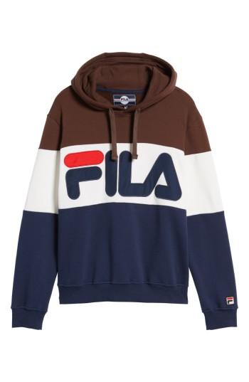 Men's Fila Trayton Hoodie - Blue
