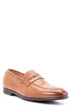 Men's Robert Graham Hugo Penny Loafer M - Brown