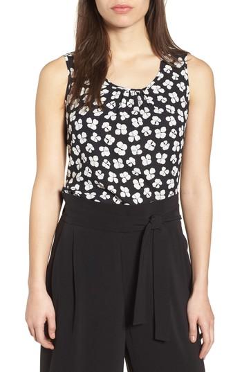 Women's Anne Klein Zuma Petal Shell, Size - Black