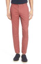 Men's Bonobos Tailored Fit Washed Chinos X 32 - Red
