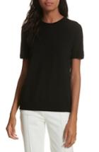 Women's Tory Burch Ruby Lace Inset Sweater - Black