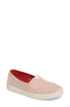 Women's Toms Avalon Slip-on M - Pink