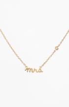 Women's Shy By Se 'mrs' Necklace