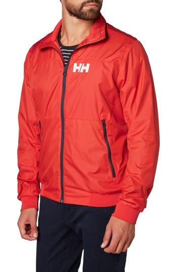 Men's Helly Hansen Crew Water Repellent Jacket - White