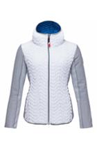 Women's Rossignol Palmares Light Hooded Jacket - White