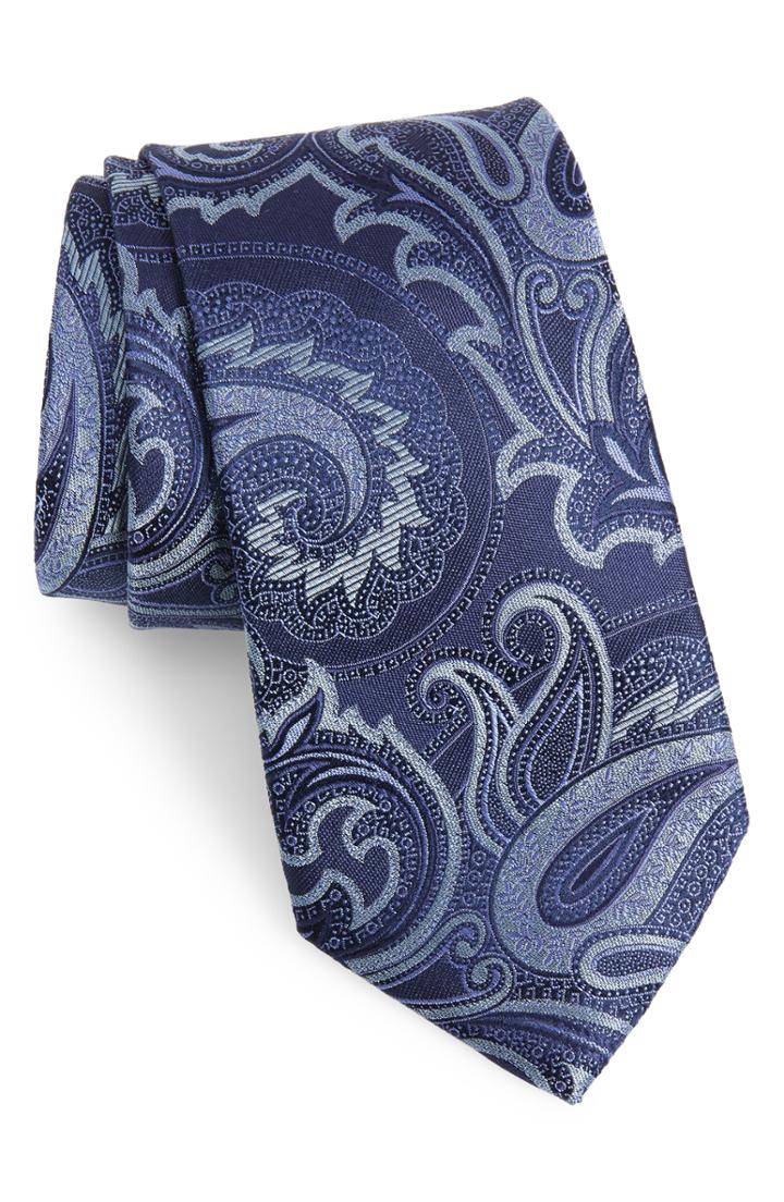 Men's Nordstrom Men's Shop Segura Paisley Silk Tie