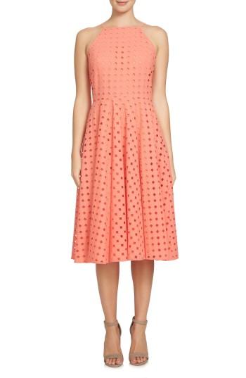 Women's Cece Bella Fit & Flare Dress - Pink
