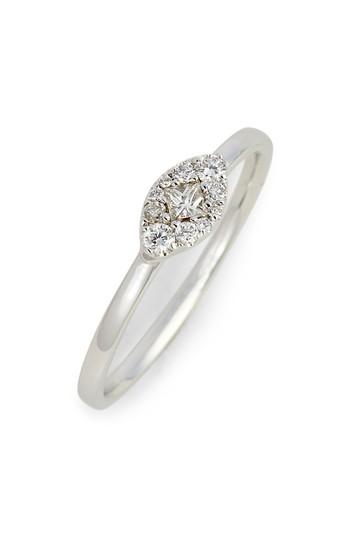 Women's Bony Levy Mika Marquise Diamond Stacking Ring