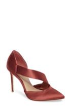 Women's Imagine By Vince Camuto Oya Asymmetrical Pointy Toe Pump .5 M - Brown