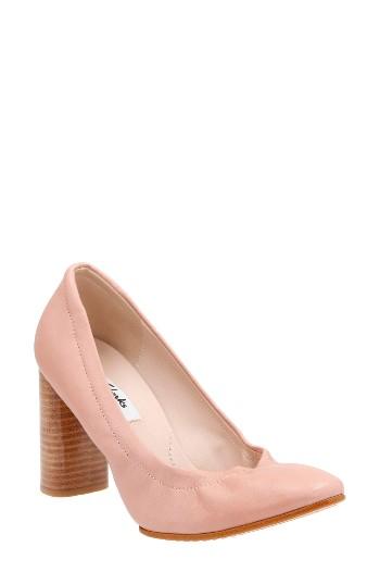 Women's Clarks Grace Eva Pump M - Pink