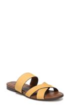 Women's Naturalizer Treasure Slide Sandal .5 M - Yellow
