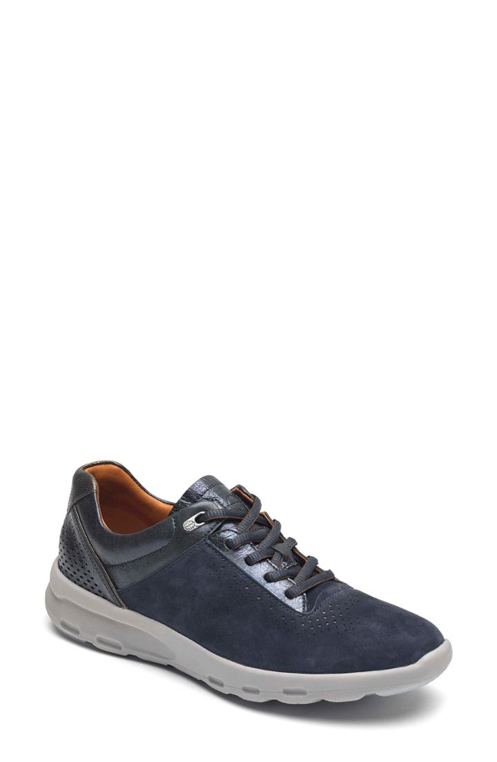 Women's Rockport Let's Walk Ubal Sneaker W - Blue