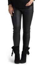 Women's Tart Maternity Sadi Faux Leather Maternity Pants - Black