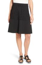 Women's Halogen Laser Cut Neoprene Skirt