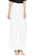 Women's Vince Camuto Parisian Crepe Belted Wide Leg Pants - Ivory