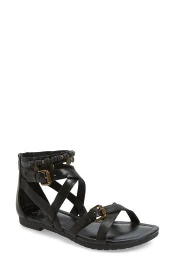 Women's Sofft Boca Caged Sandal .5 M - Black