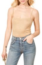 Women's Reformation Isabella Camisole - Beige
