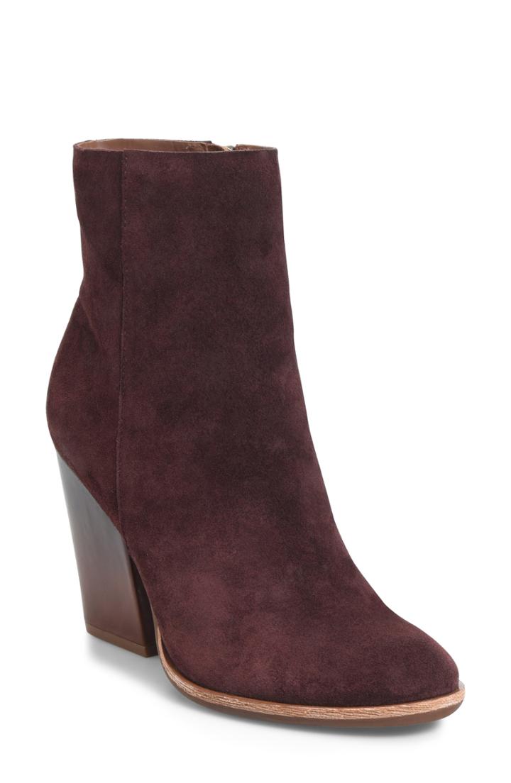 Women's Kork-ease Parr Bootie .5 M - Burgundy