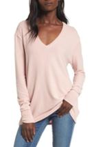 Women's Bp. V-neck Sweater, Size - Pink