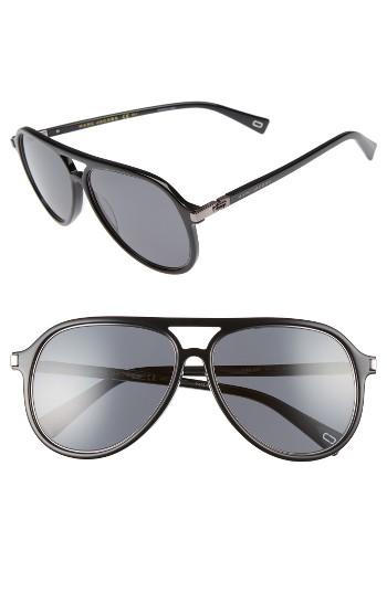 Women's Marc Jacobs 58mm Navigator Sunglasses -