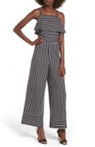 Women's Leith Stripe Jumpsuit - Black