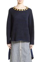 Women's Eckhaus Latta Tie Back Sweater - Blue