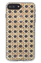Sonic Rattan Print Iphone 6/6s/7/8 & 6/6s/7/8 Case - Beige