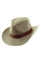 Men's Dorfman Pacific Cotton Outback Hat - Beige