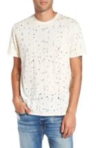 Men's The Rail Destroyed Short Sleeve T-shirt - Ivory