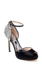 Women's Badgley Mischka Ankle Strap Pump M - Black