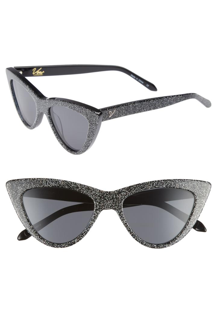 Women's Vow London Nancy 53mm Cat Eye Sunglasses -