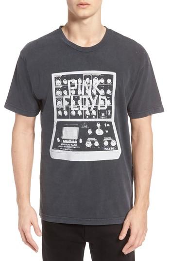 Men's Original Retro Brand Pink Floyd Synth T-shirt - Black