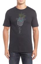 Men's Hurley Pineapple Graphic T-shirt - Black