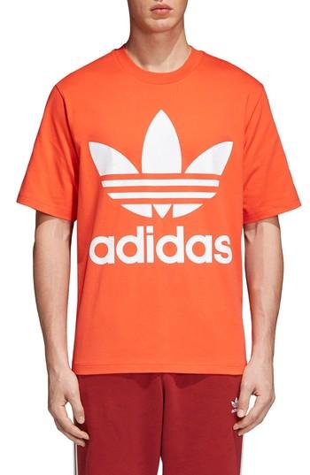Men's Adidas Originals Oversize Logo T-shirt - Red