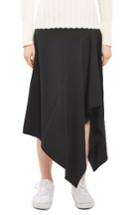 Women's Topshop Boutique Asymmetrical Skirt Us (fits Like 0) - Black