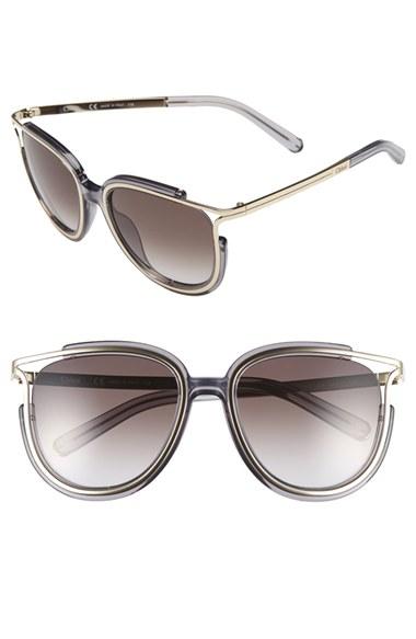 Women's Chloe 'jayme' 54mm Retro Sunglasses -