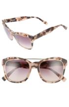 Women's Derek Lam Hudson 52mm Gradient Sunglasses - Matte Peach Marble