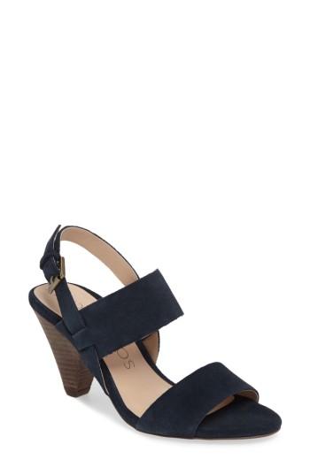 Women's Sole Society Valor Cone Heel Sandal .5 M - Blue